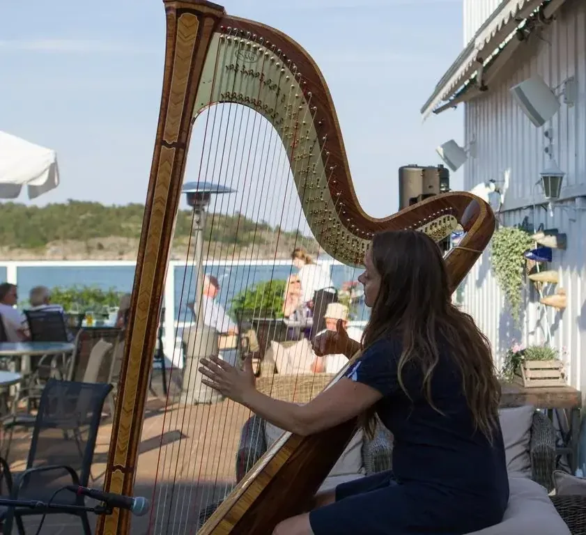 Harpespill ved kysten